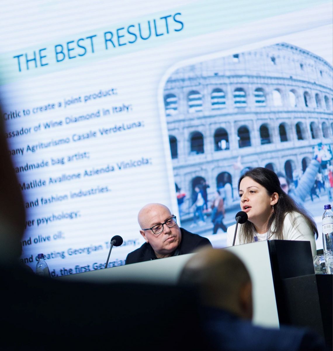 The wine spilled into the jewelry.