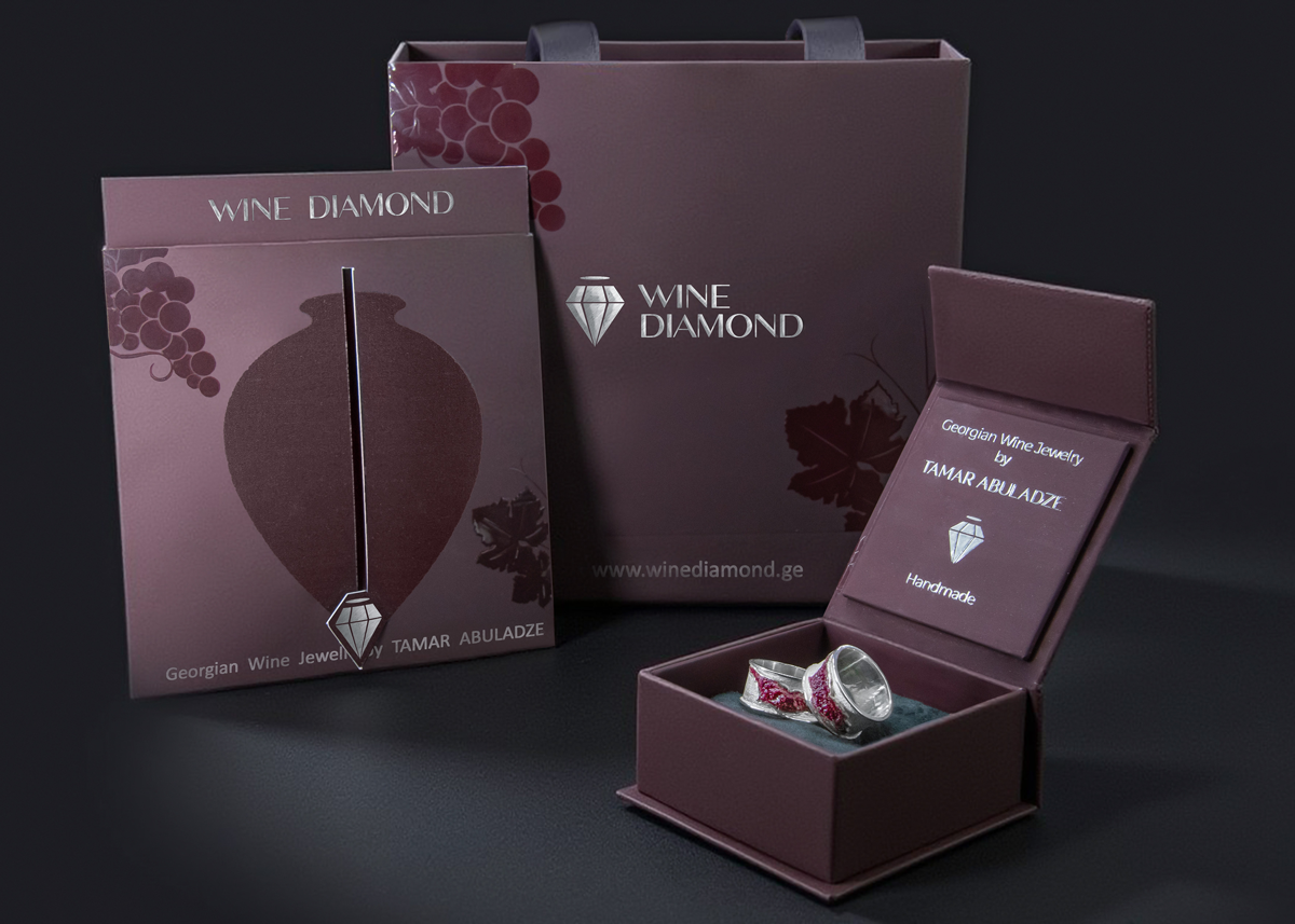 Wine Diamond: Jewelry Rooted in 8000 Years of History and Heritage