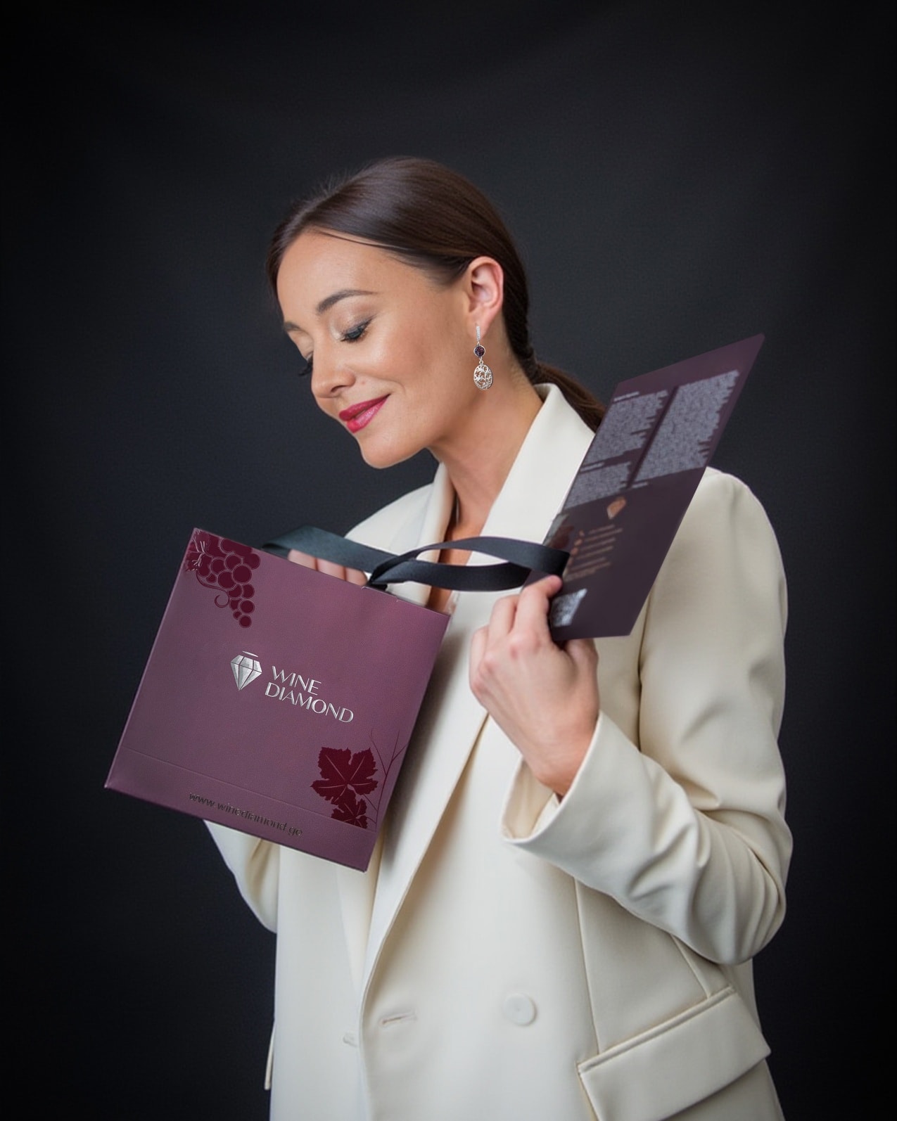 The packaging of Wine Diamond