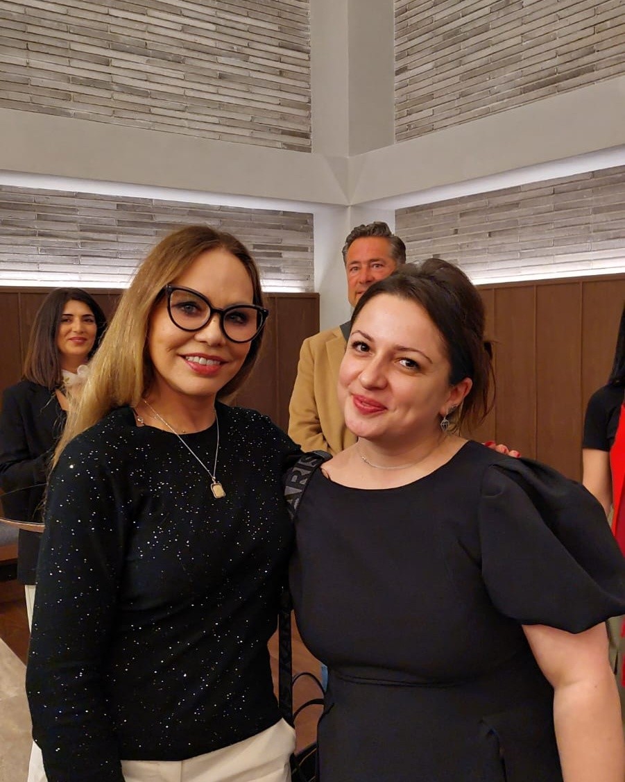 Wine Diamond and Ornella Muti