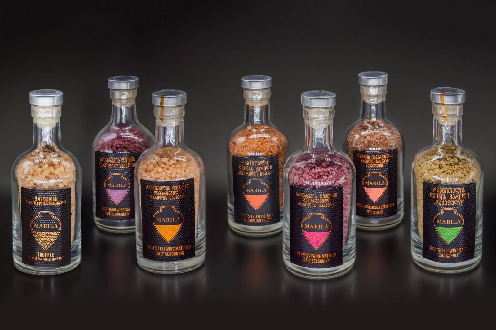 Our brand Emocia Marila wine salt