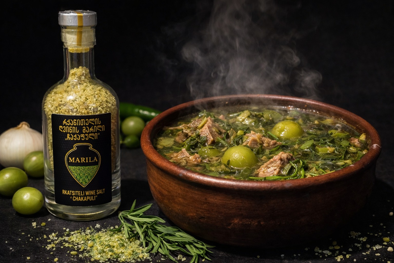 Our brand Emocia Marila wine salt