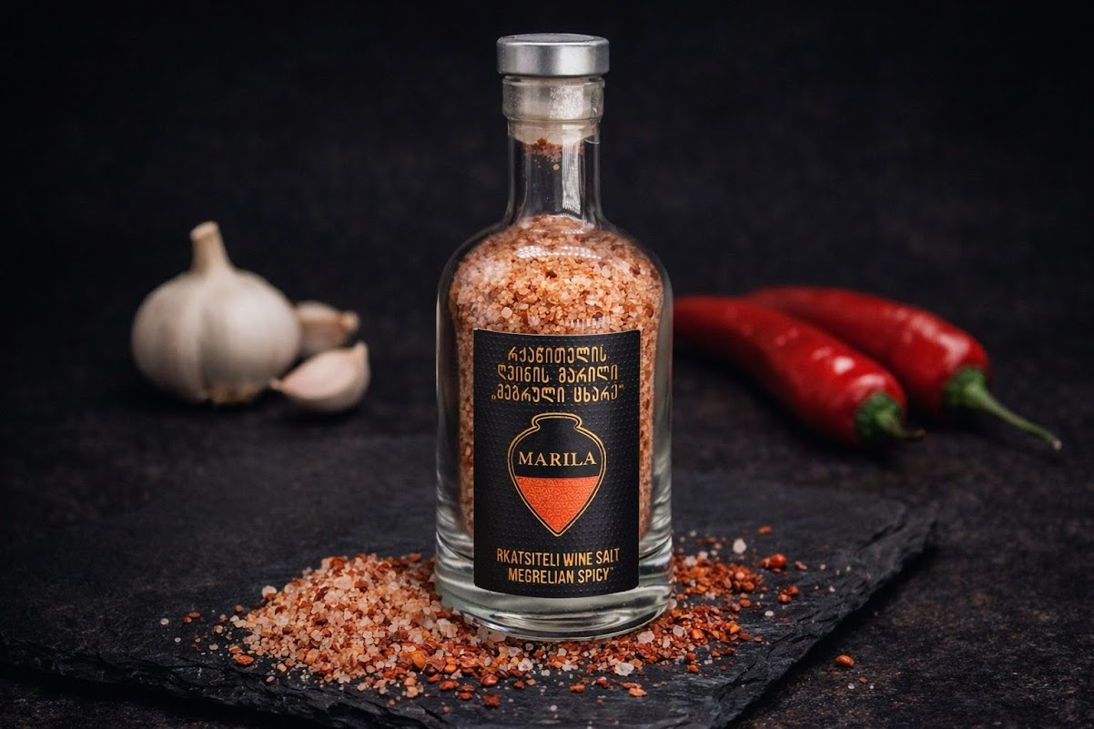 Our brand Emocia Marila wine salt