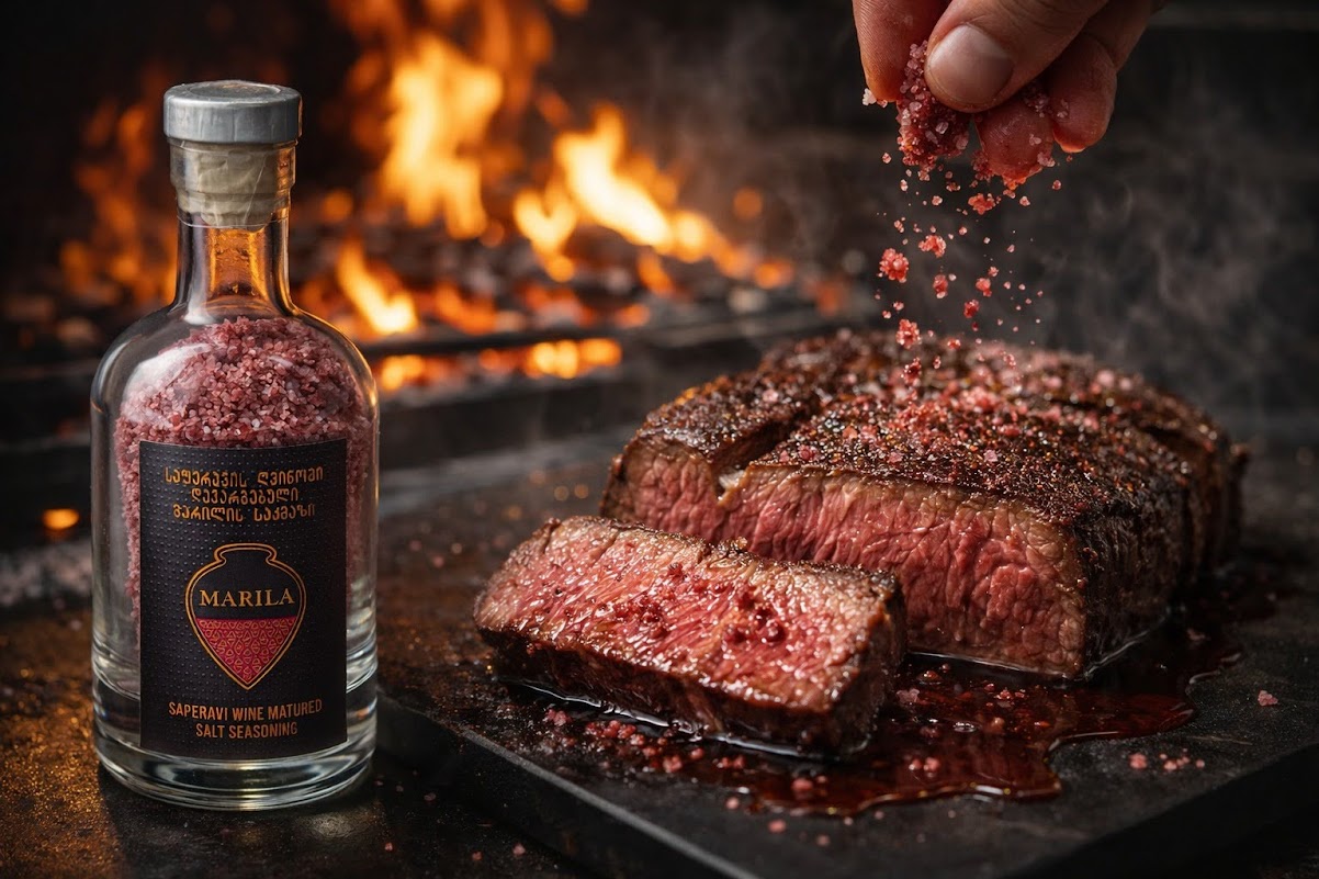 Our brand Emocia Marila wine salt