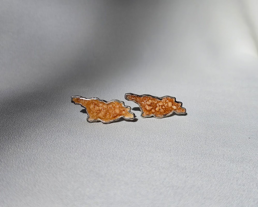 The author's cufflinks "Georgia"