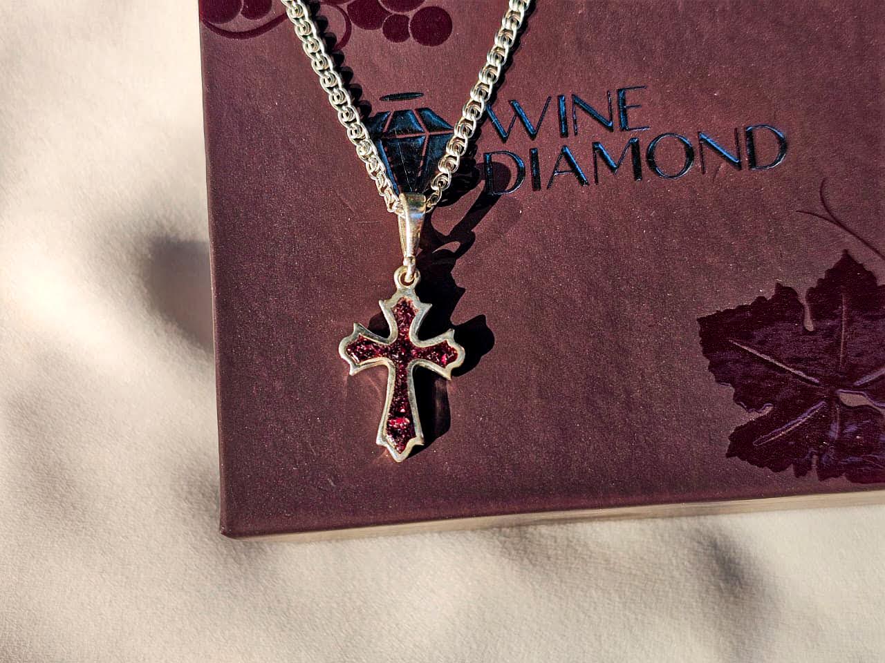 Necklace "miniature cross"