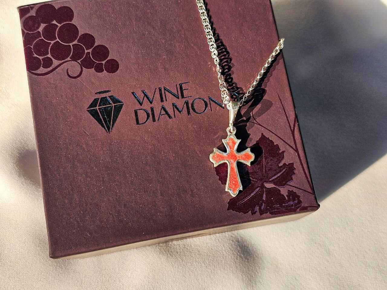 Necklace "miniature cross"