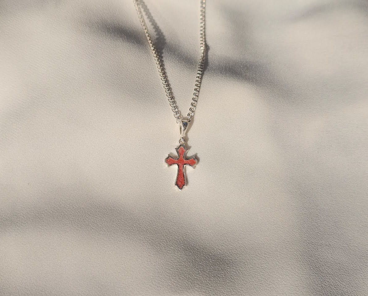 Necklace "miniature cross"