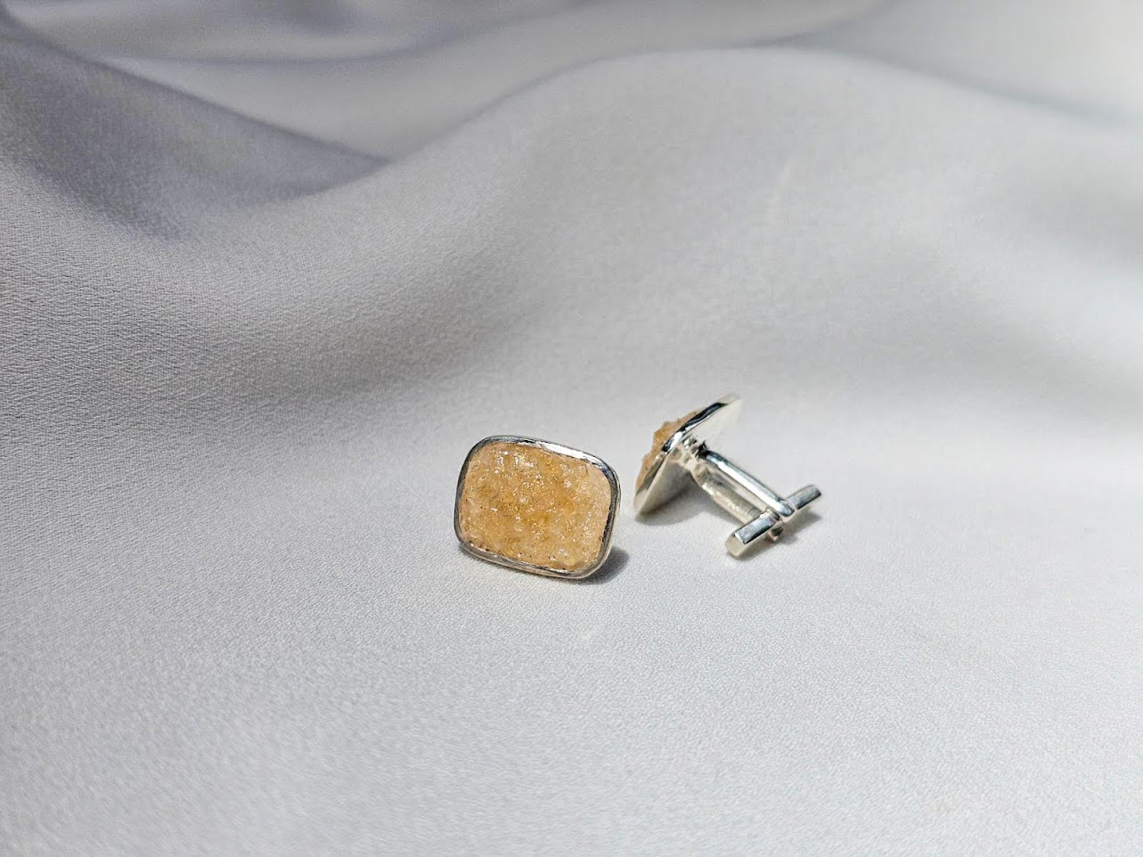 The author's cufflinks