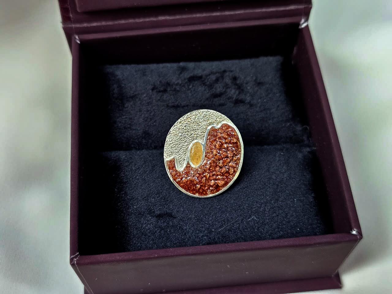 Ring "The heart of Kisi"