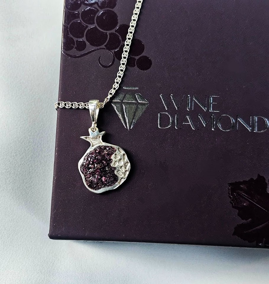 Necklace "Pomegranate"