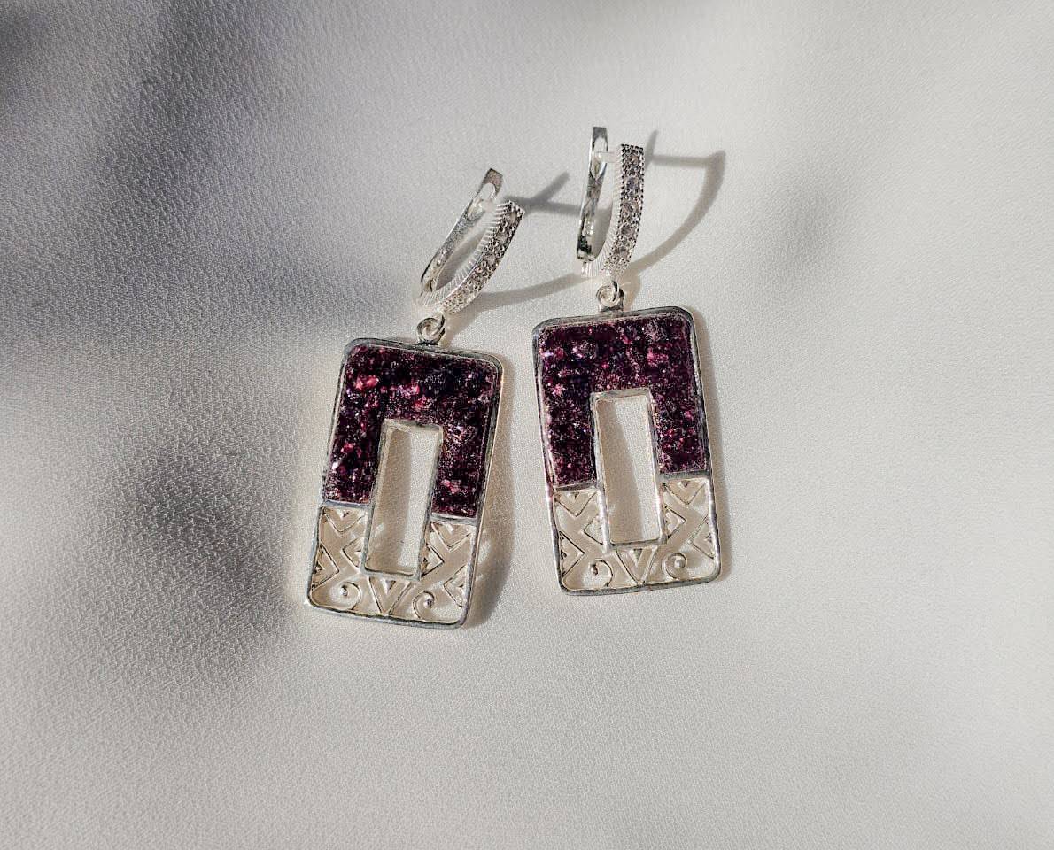 Earring "Tbilisi door "