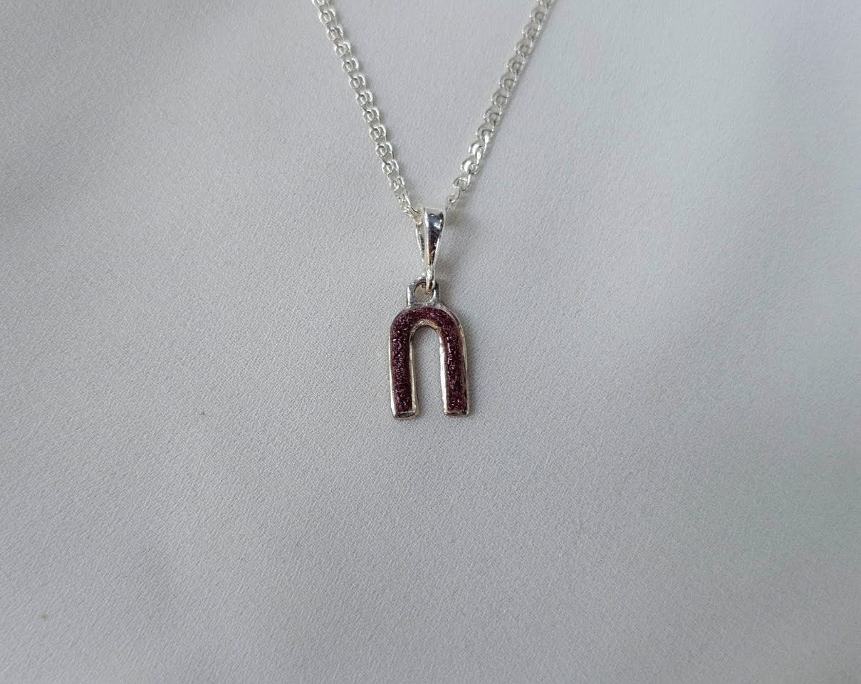 Necklace "Georgian alphabet" I