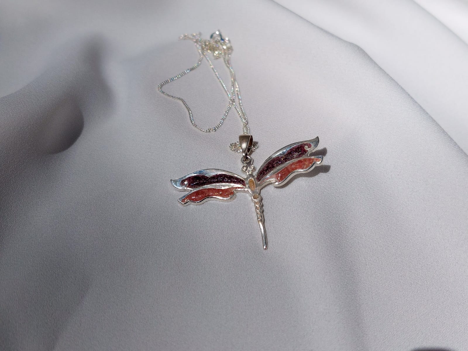 Necklace "Dragonfly"