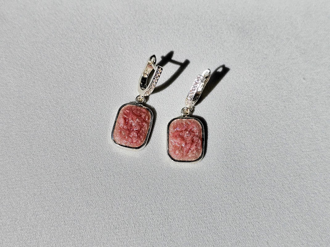 Earring "Round corner"