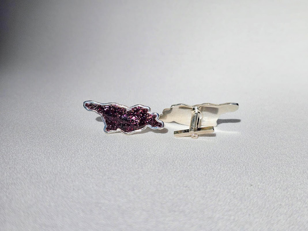 The author's cufflinks "Georgia"