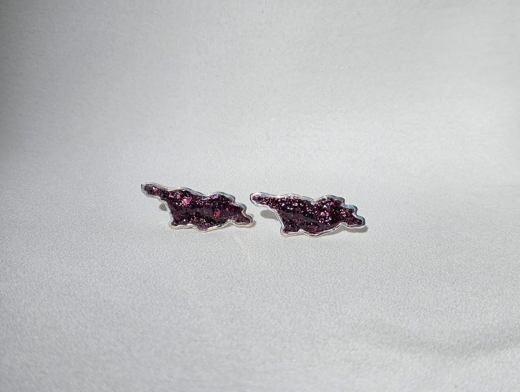 The author's cufflinks "Georgia"