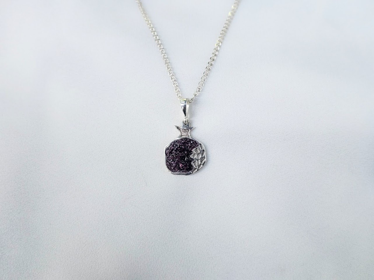 Necklace "Pomegranate"