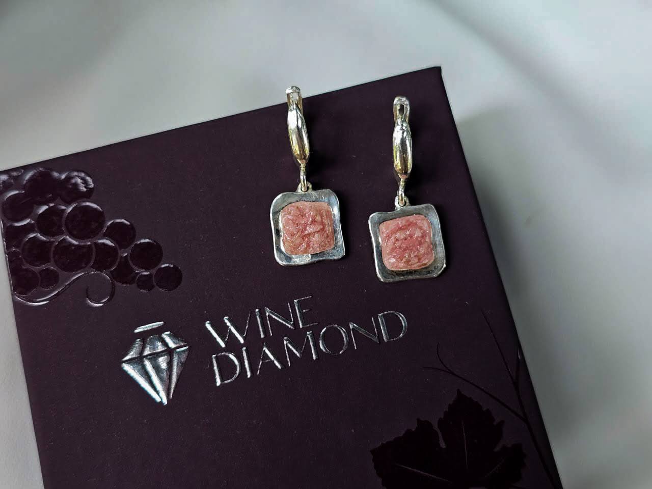 Earring "Round corner"