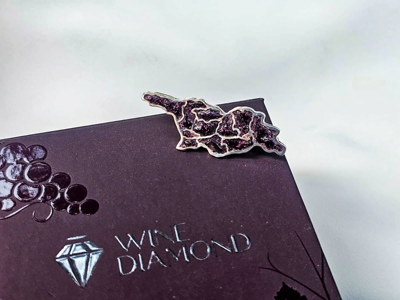 Brooch "Georgian regions"