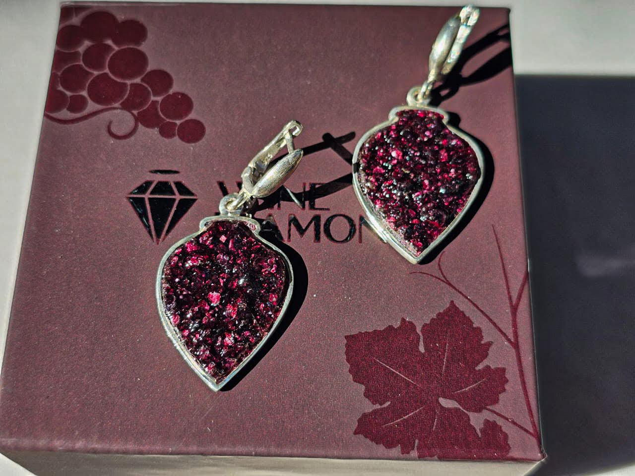 Author's earrings "Kvevri"