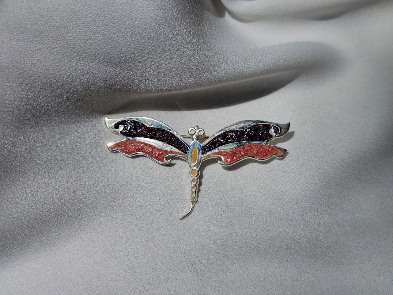 brooch "Dragonfly"