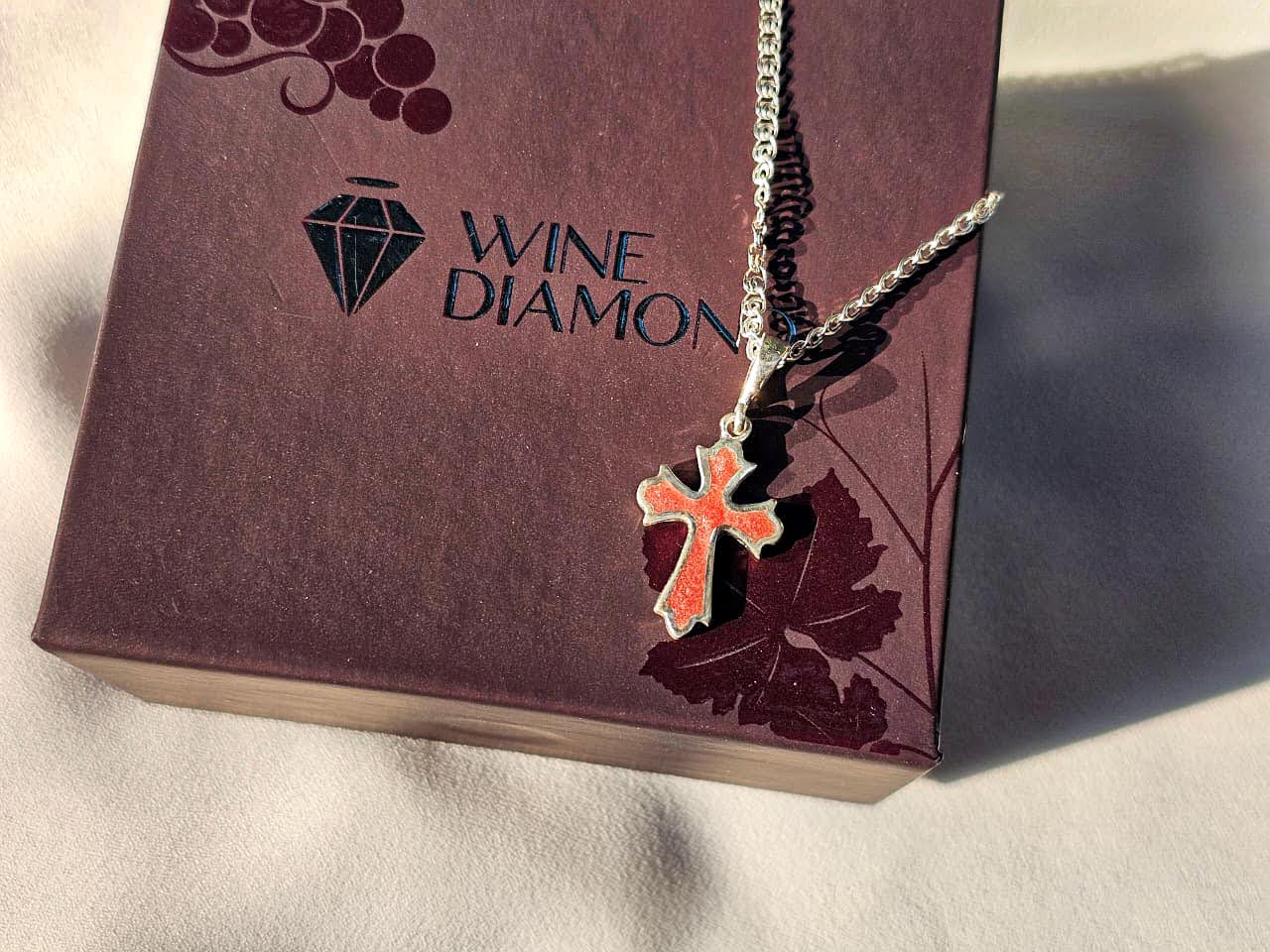 Necklace "miniature cross"